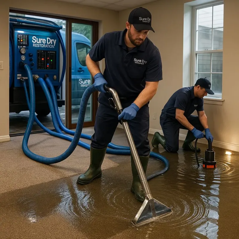 Water Extraction and Removal process in Johnson, VT